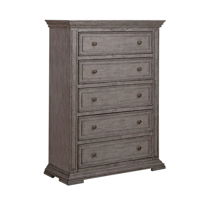 Liberty Furniture Big Valley 5 Drawer Chest in Graystone image