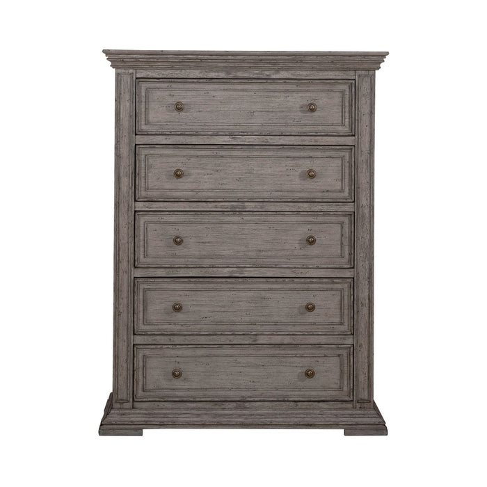 Big Valley 5 Drawer Chest - Furniture 4 Less (Jacksonville, NC)
