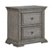 Big Valley 2 Drawer Night Stand w/ Charging Station - Furniture 4 Less (Jacksonville, NC)
