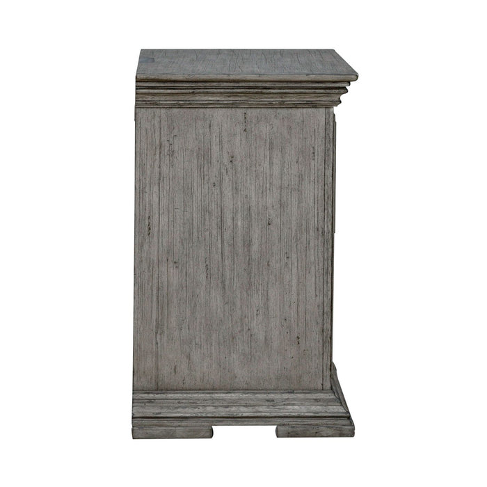 Big Valley 2 Drawer Night Stand w/ Charging Station - Furniture 4 Less (Jacksonville, NC)