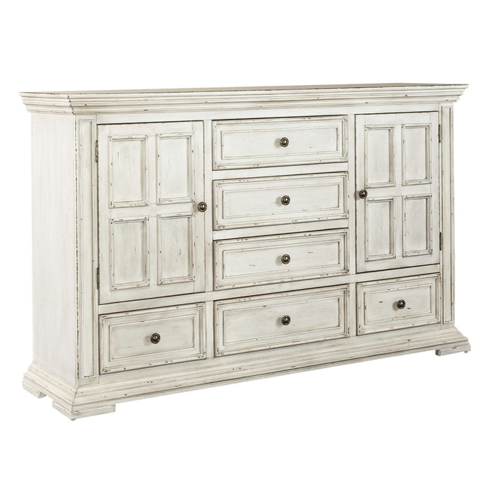 Big Valley 2 Door 6 Drawer Dresser - Furniture 4 Less (Jacksonville, NC)