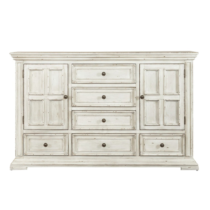 Big Valley 2 Door 6 Drawer Dresser - Furniture 4 Less (Jacksonville, NC)