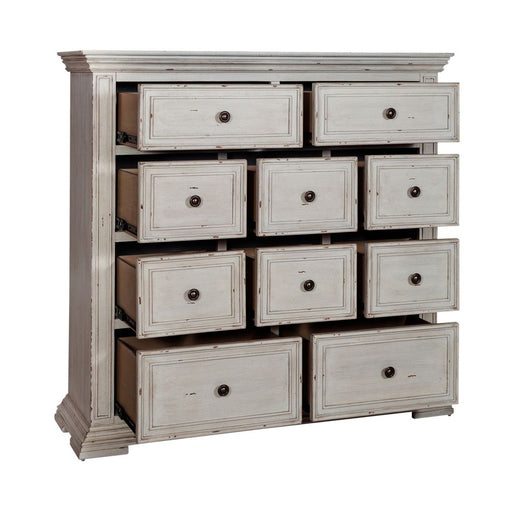Liberty Furniture Big Valley 10 Drawer Chesser in Whitestone - Furniture 4 Less (Jacksonville, NC)