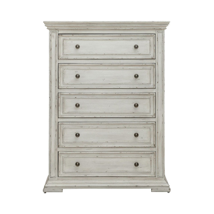 Big Valley 5 Drawer Chest - Furniture 4 Less (Jacksonville, NC)
