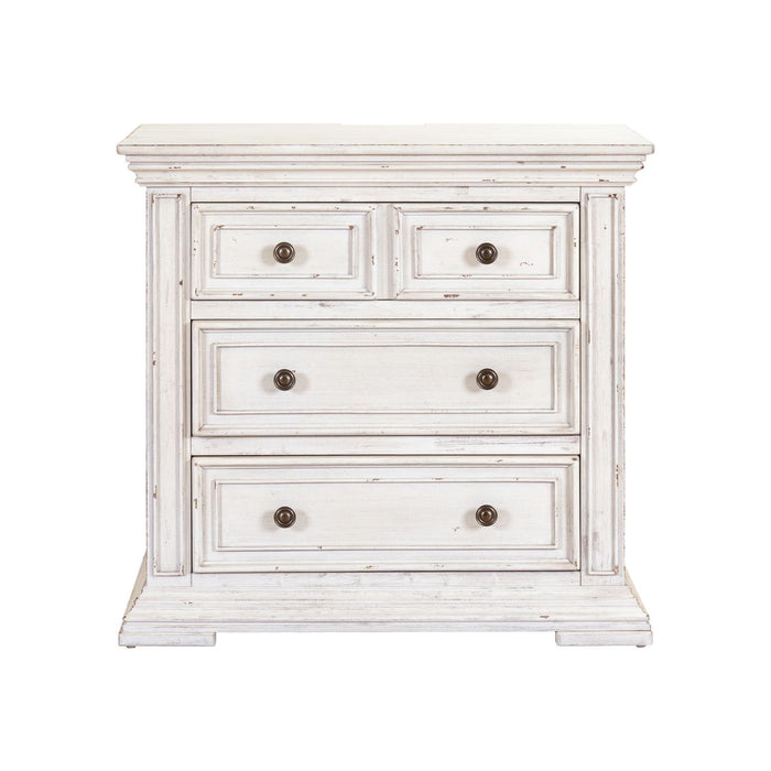 Big Valley Bedside Chest w/ Charging Station - Furniture 4 Less (Jacksonville, NC)