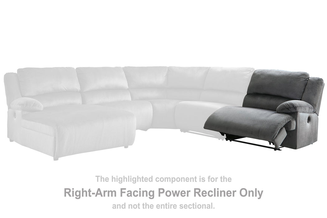 Clonmel Power Reclining Sectional - Furniture 4 Less (Jacksonville, NC)