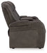 Fyne-Dyme Power Reclining Loveseat with Console - Furniture 4 Less (Jacksonville, NC)