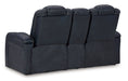 Fyne-Dyme Power Reclining Loveseat with Console - Furniture 4 Less (Jacksonville, NC)