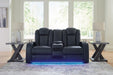 Fyne-Dyme Power Reclining Loveseat with Console - Furniture 4 Less (Jacksonville, NC)