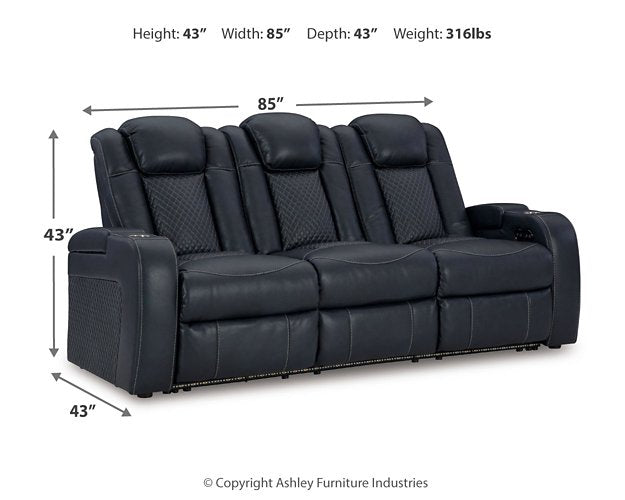 Fyne-Dyme Power Reclining Sofa - Furniture 4 Less (Jacksonville, NC)