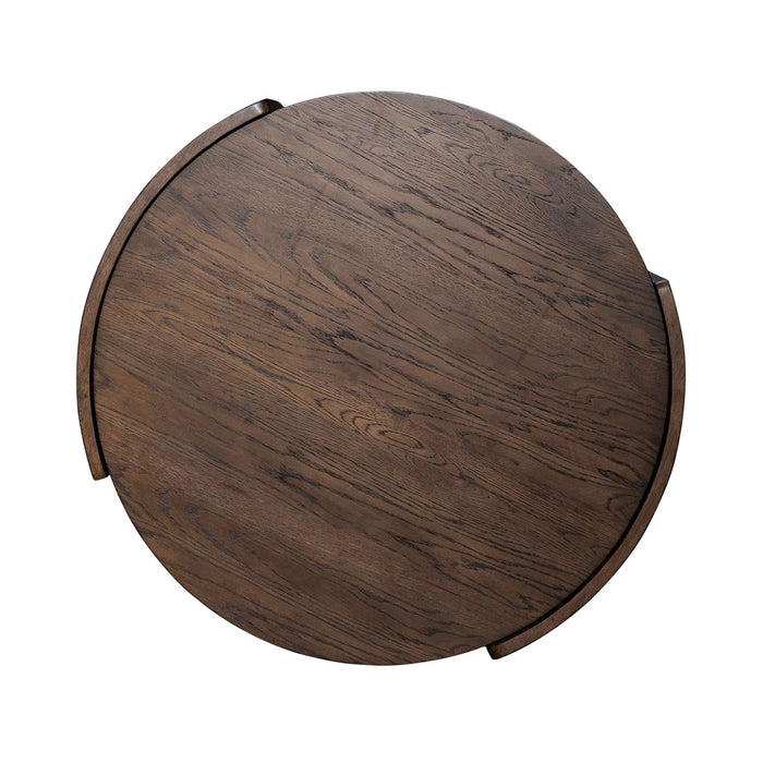 Warren Park Round Cocktail Table - Furniture 4 Less (Jacksonville, NC)
