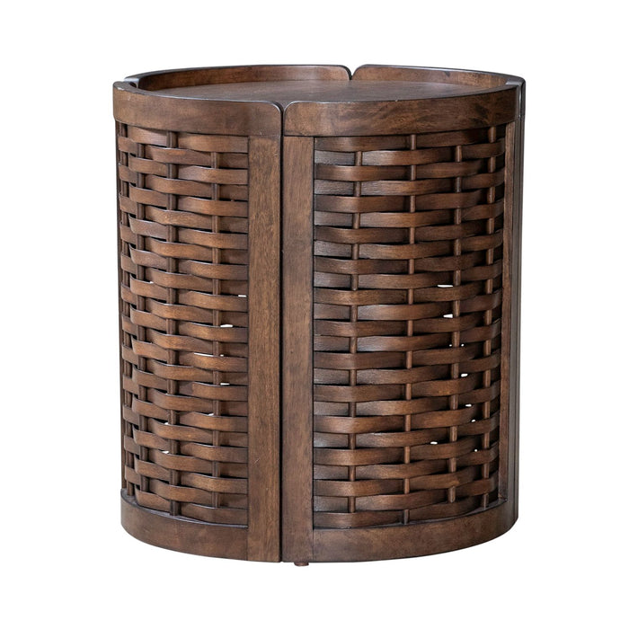 Warren Park Round End Table - Furniture 4 Less (Jacksonville, NC)