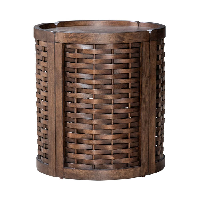 Warren Park Round End Table - Furniture 4 Less (Jacksonville, NC)