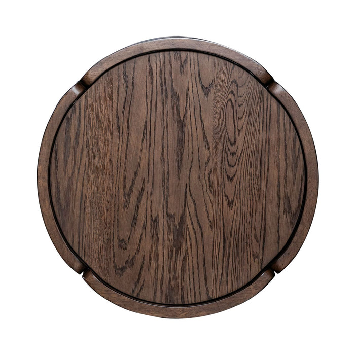Warren Park Round End Table - Furniture 4 Less (Jacksonville, NC)
