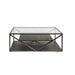 Arista Rectangular Cocktail Table in Cobblestone Brown - Furniture 4 Less (Jacksonville, NC)