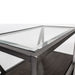 Arista Rectangular Cocktail Table in Cobblestone Brown - Furniture 4 Less (Jacksonville, NC)