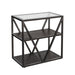 Arista Chair Side Table in Cobblestone Brown - Furniture 4 Less (Jacksonville, NC)