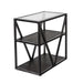 Arista Chair Side Table in Cobblestone Brown - Furniture 4 Less (Jacksonville, NC)