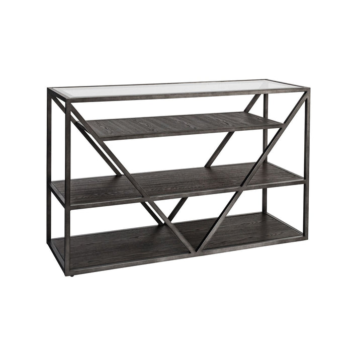 Arista Sofa Table in Cobblestone Brown - Furniture 4 Less (Jacksonville, NC)