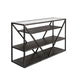 Arista Sofa Table in Cobblestone Brown - Furniture 4 Less (Jacksonville, NC)