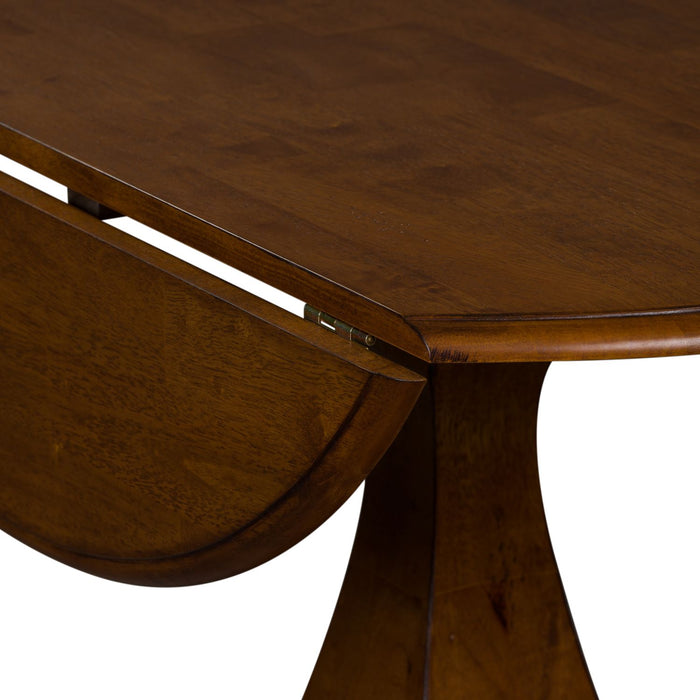 Creations Round Drop Leaf Table - Furniture 4 Less (Jacksonville, NC)