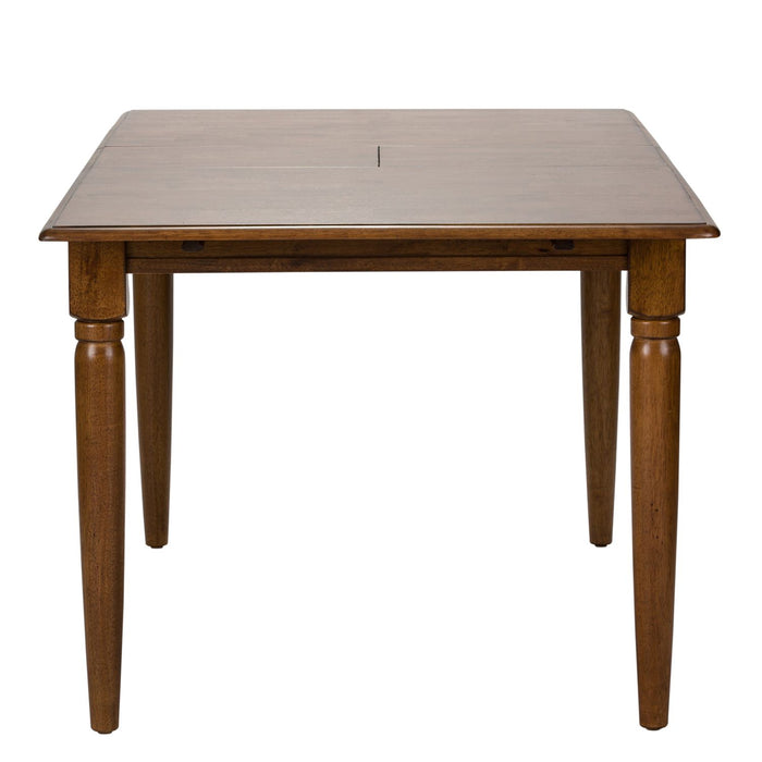 Creations II Butterfly Leaf Table in Tobacco Finish - Furniture 4 Less (Jacksonville, NC)