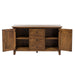 Liberty Furniture Hearthstone Buffet in Rustic Oak - Furniture 4 Less (Jacksonville, NC)