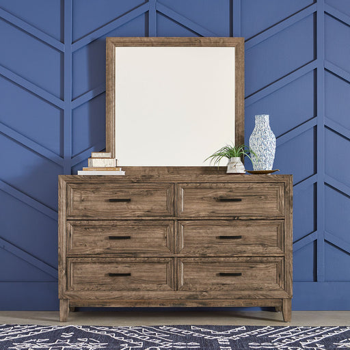 Ridgecrest King California Panel Bed, Dresser & Mirror, Chest - Furniture 4 Less (Jacksonville, NC)