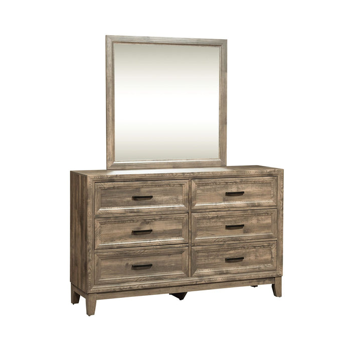 Ridgecrest Dresser & Mirror - Furniture 4 Less (Jacksonville, NC)
