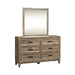 Ridgecrest Dresser & Mirror - Furniture 4 Less (Jacksonville, NC)