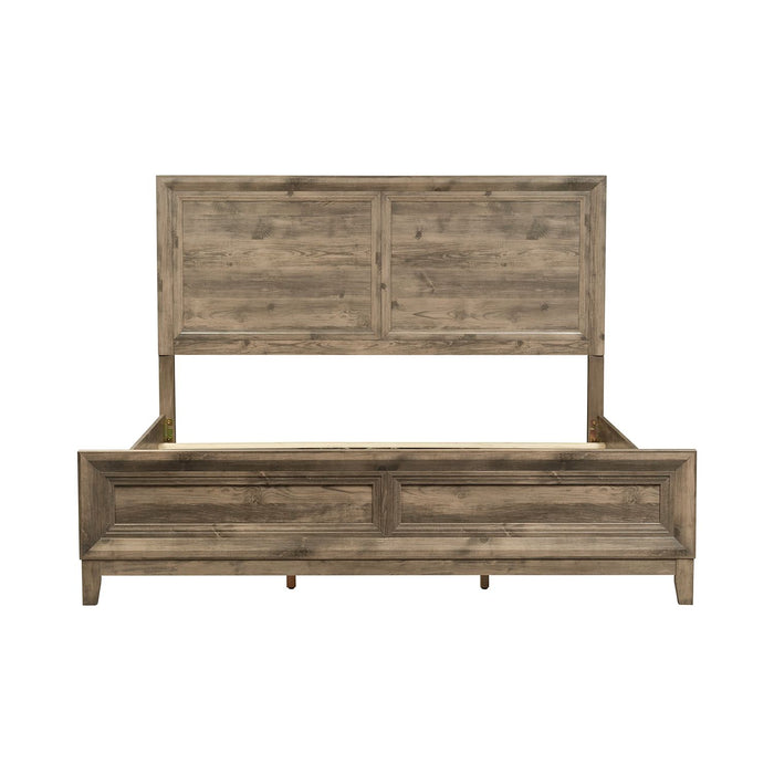 Ridgecrest King Panel Bed - Furniture 4 Less (Jacksonville, NC)