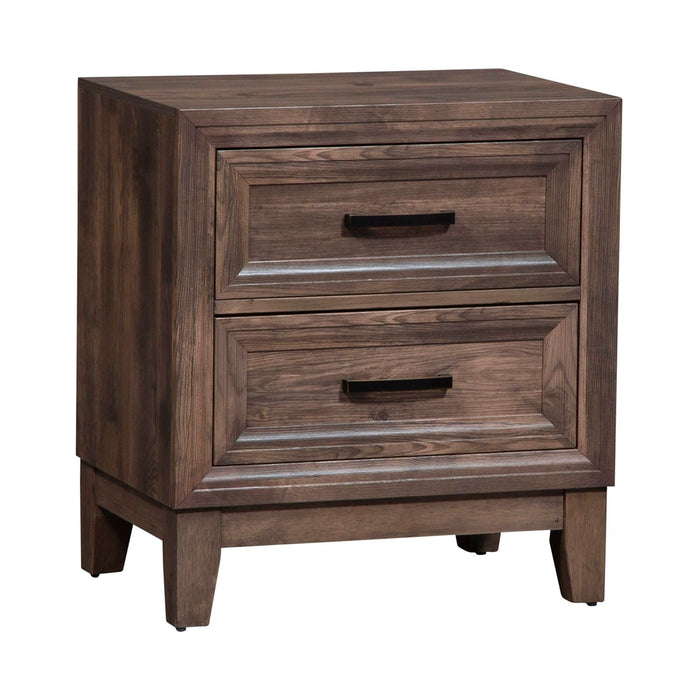Ridgecrest King Panel Bed, Dresser & Mirror, Night Stand - Furniture 4 Less (Jacksonville, NC)