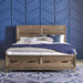 Ridgecrest King Storage Bed, Dresser & Mirror - Furniture 4 Less (Jacksonville, NC)