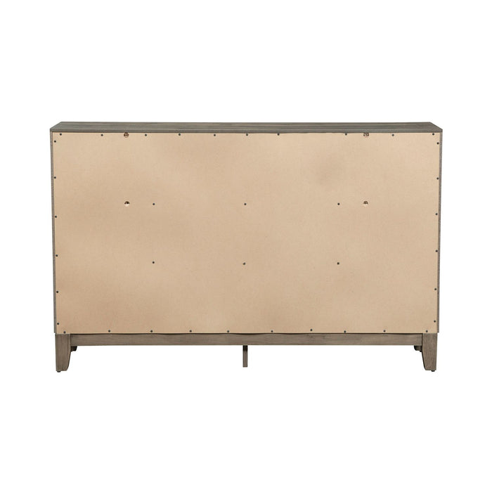 Ridgecrest 6 Drawer Dresser in Cobblestone - Furniture 4 Less (Jacksonville, NC)