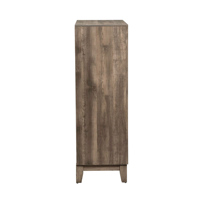 Ridgecrest 5 Drawer Chest in Cobblestone - Furniture 4 Less (Jacksonville, NC)