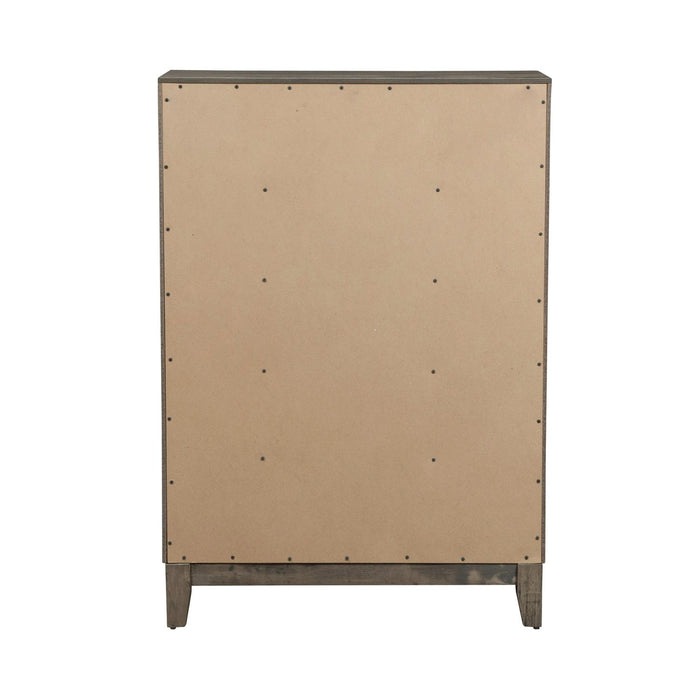 Ridgecrest 5 Drawer Chest in Cobblestone - Furniture 4 Less (Jacksonville, NC)