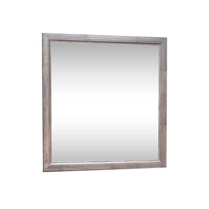 Ridgecrest Mirror in Cobblestone - Furniture 4 Less (Jacksonville, NC)