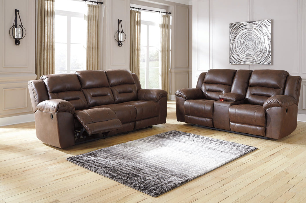 Stoneland Reclining Sofa - Furniture 4 Less (Jacksonville, NC)