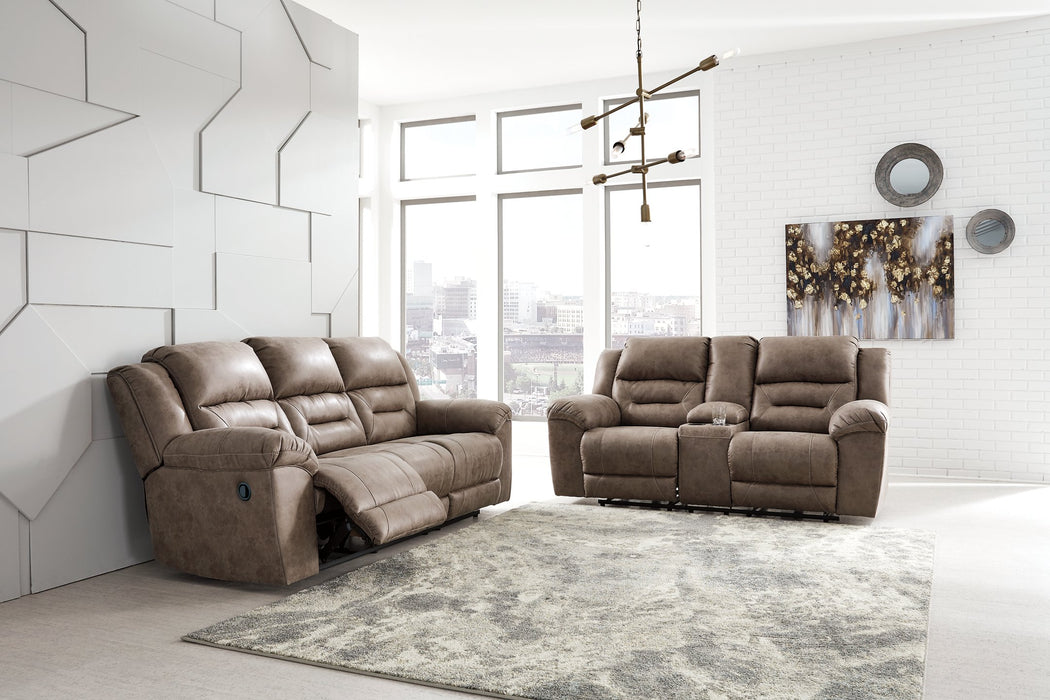 Stoneland Reclining Sofa - Furniture 4 Less (Jacksonville, NC)