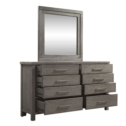Liberty Furniture Modern Farmhouse Drawer Dresser in Dusty Charcoal - Furniture 4 Less (Jacksonville, NC)