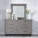 Liberty Furniture Modern Farmhouse Drawer Dresser in Dusty Charcoal - Furniture 4 Less (Jacksonville, NC)