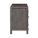 Modern Farmhouse Credenza in Dusty Charcoal - Furniture 4 Less (Jacksonville, NC)