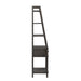 Modern Farmhouse Leaning Bookcase in Dusty Charcoal - Furniture 4 Less (Jacksonville, NC)