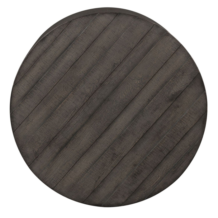 Modern Farmhouse Drum Cocktail Table - Furniture 4 Less (Jacksonville, NC)