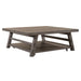 Liberty Furniture Modern Farmhouse Cocktail Table in Brown - Furniture 4 Less (Jacksonville, NC)