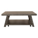 Modern Farmhouse Oversized Square Cocktail Table - Furniture 4 Less (Jacksonville, NC)