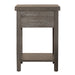 Modern Farmhouse Drawer Chair Side Table - Furniture 4 Less (Jacksonville, NC)
