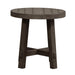 Modern Farmhouse Splay Leg Round End Table - Furniture 4 Less (Jacksonville, NC)