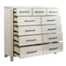 Liberty Furniture Modern Farmhouse 11 Drawer Chesser in Flea Market White - Furniture 4 Less (Jacksonville, NC)