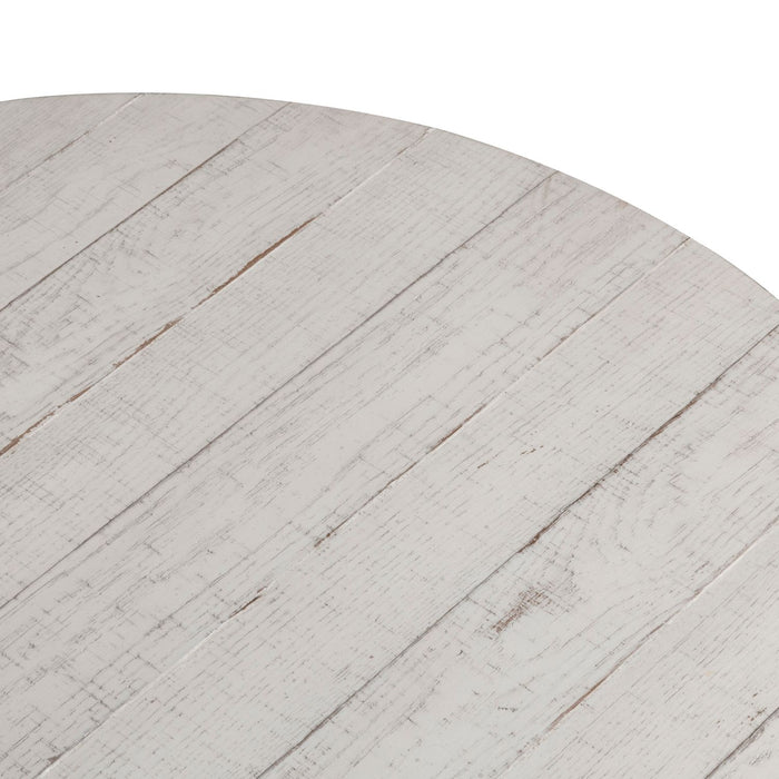Modern Farmhouse Drum Cocktail Table - Furniture 4 Less (Jacksonville, NC)